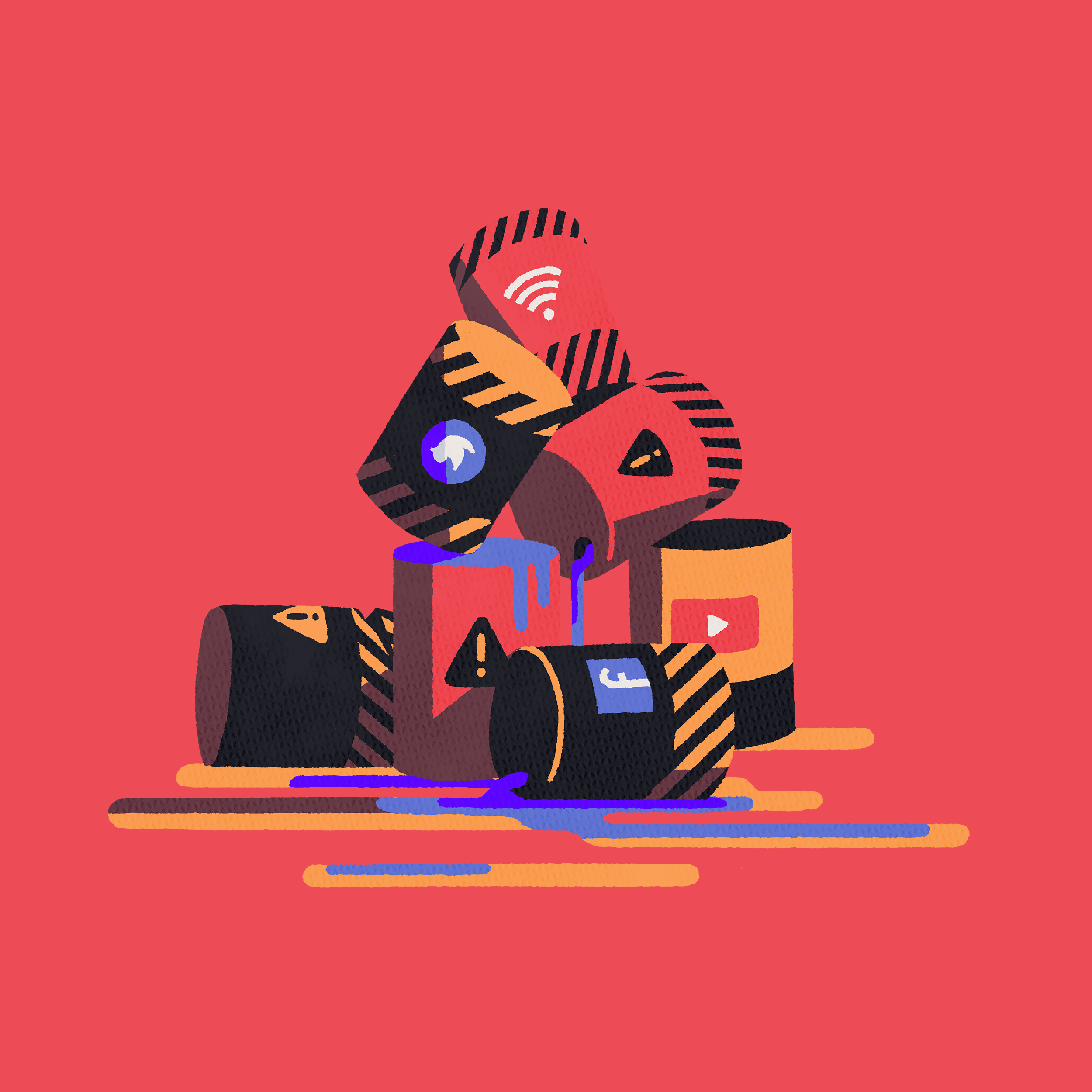 PriyaMistry_Thumb_Internet1 This is an illustration thumbnail for an editorial for Medium