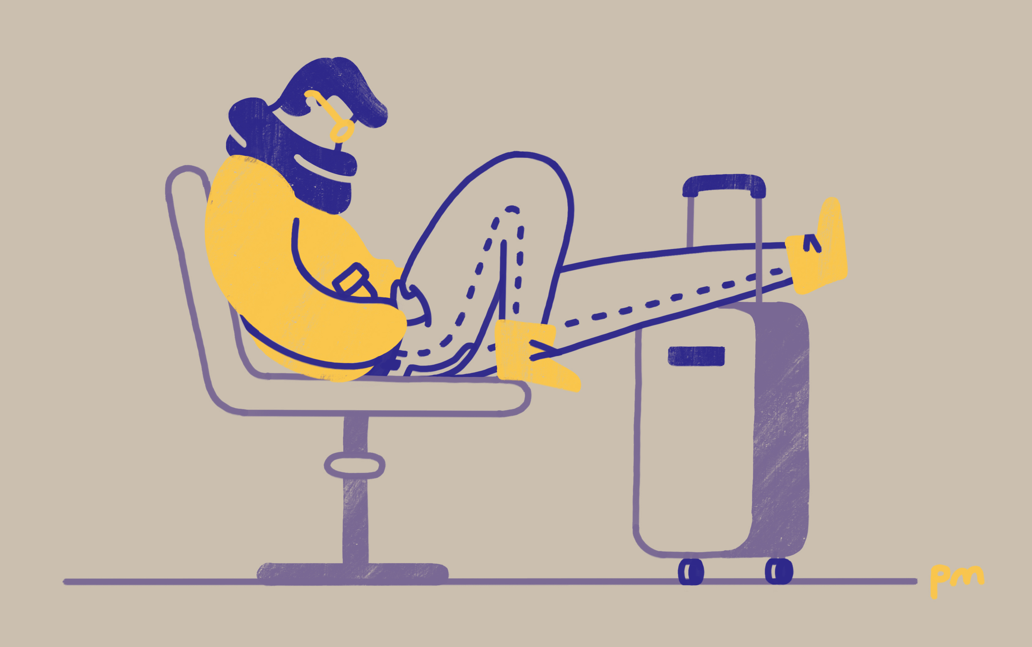Airport Lounger